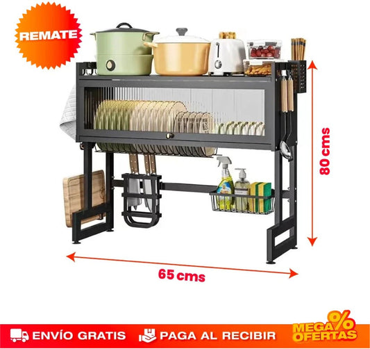 Escurridor De Platos Con Almacenamiento