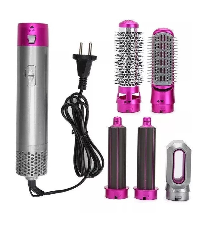 Cepillo Secador Voluminizador 5 en 1 - Peinado Profesional en Casa