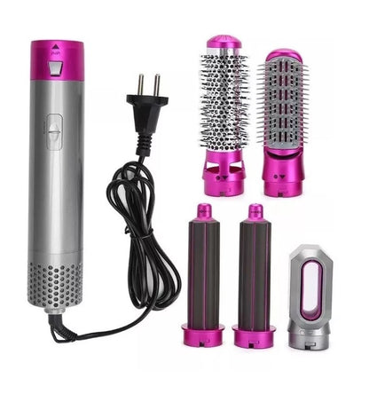 Cepillo Secador Voluminizador 5 en 1 - Peinado Profesional en Casa